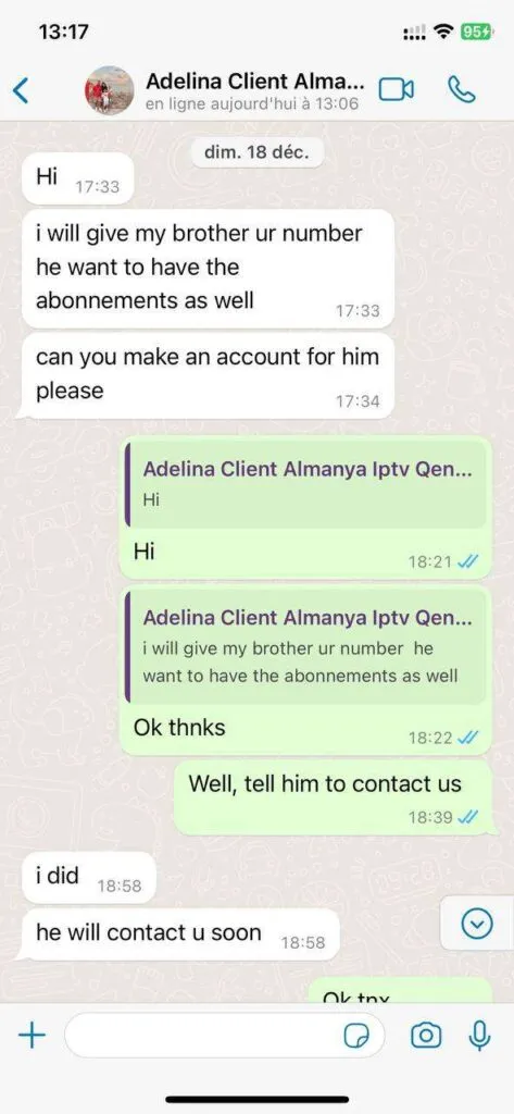 WhatsApp 4K streaming feedbackbericht 5